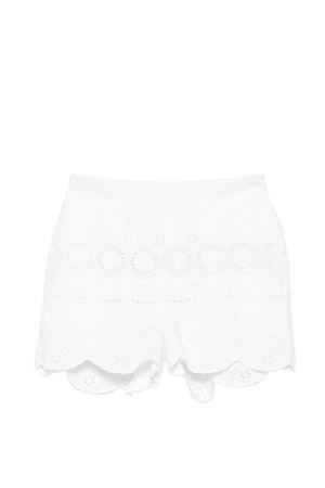 Pantaloncini con bordi smerlati STELLA McCARTNEY KIDS | TY6F59Z3459100